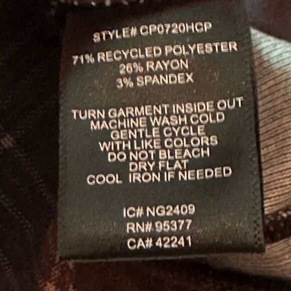 NWTs Sanctuary Runway Legging Stretch Plaid Pants Size XXL - Picture 9 of 9